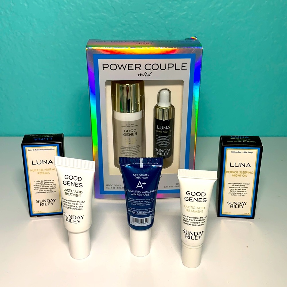 Sunday Riley Bundle  •GOOD GENES •LUNA •A+
